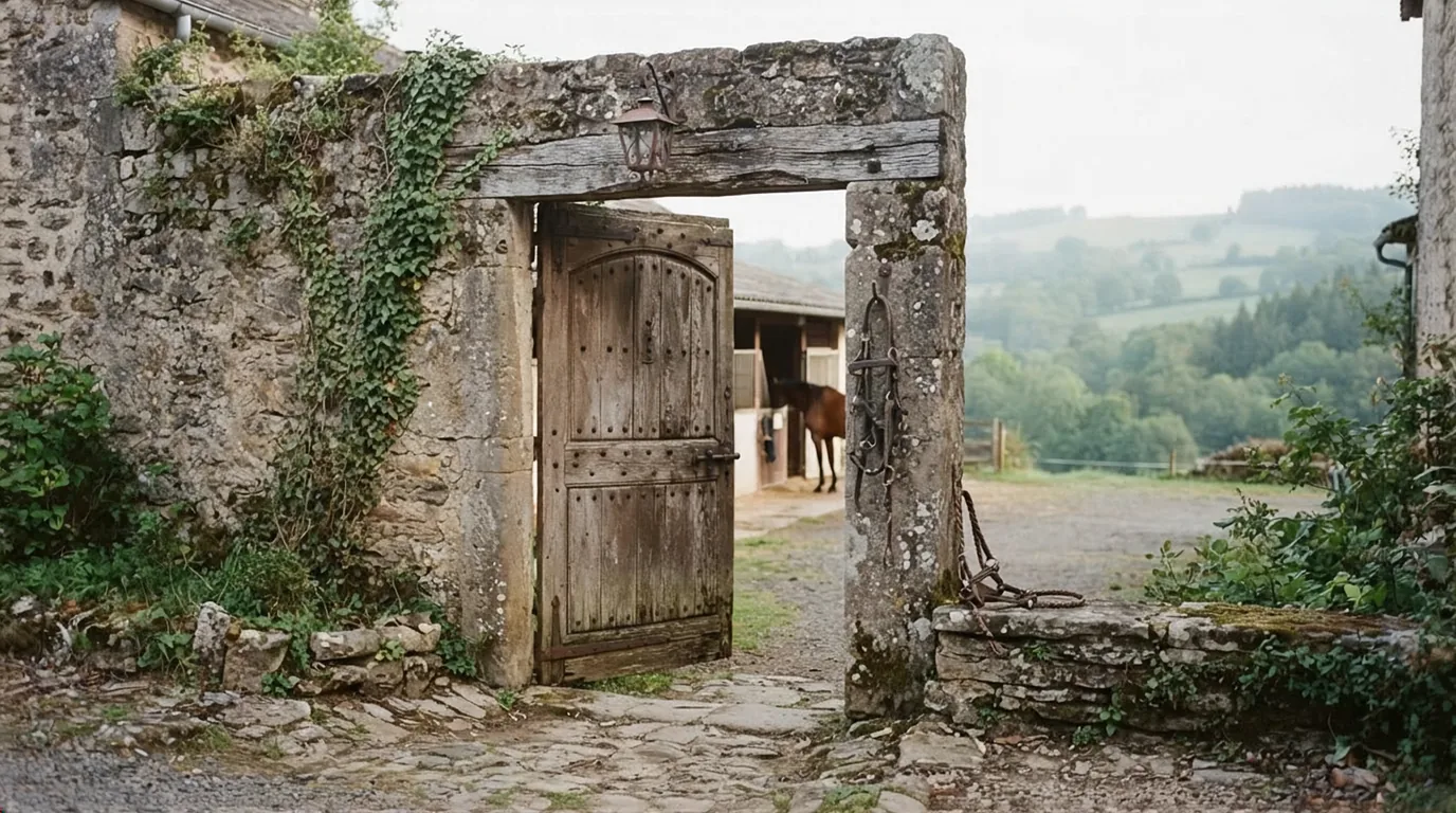 Entrée du Team Équitation Limoges, centre équestre à Limoges